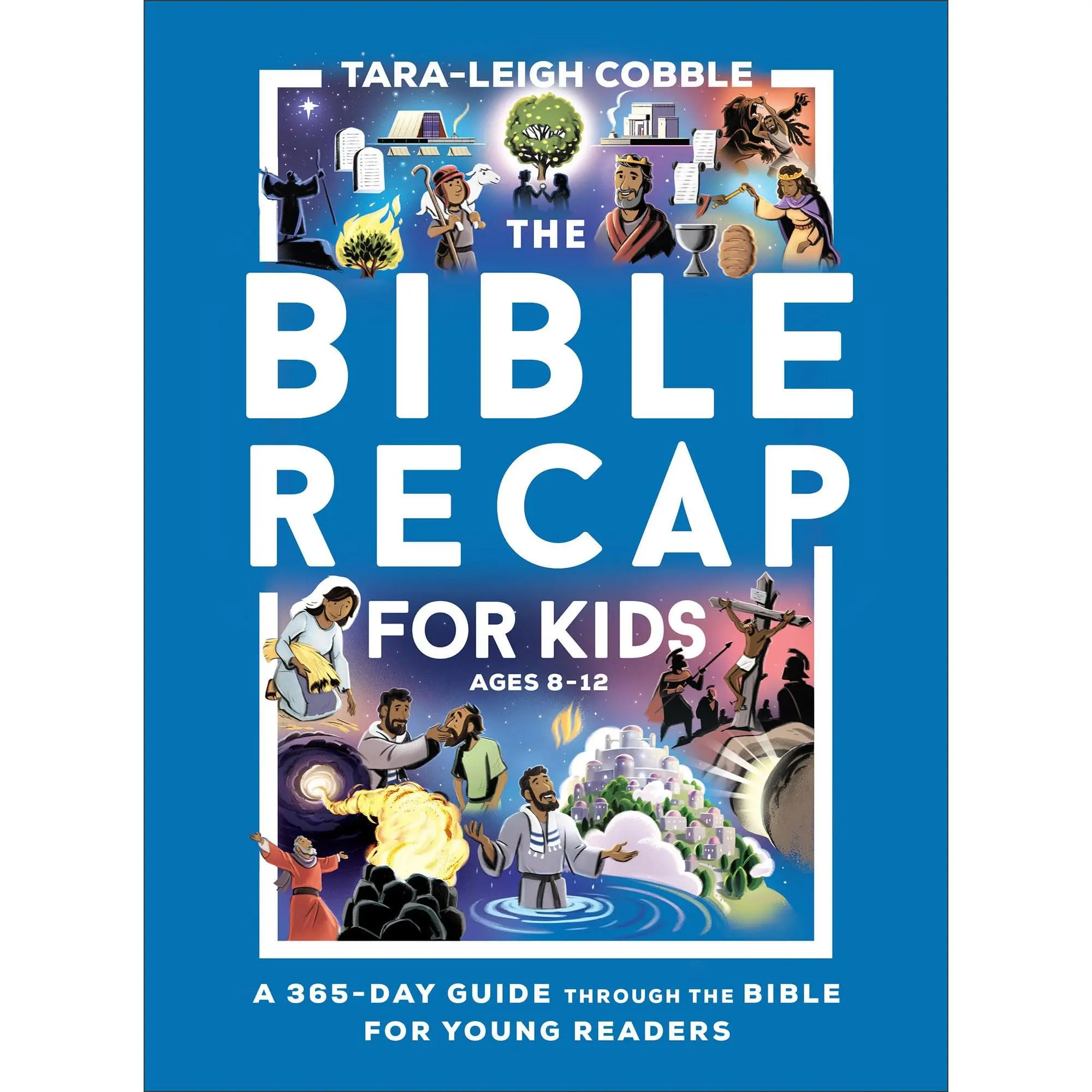 The Bible Recap for Kids: A 365-Day Guide Through the Bible for Young Readers -- Tara-Leigh Cobble - Paperback