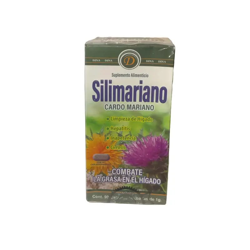 CAPSULAS DE SILIMARIANO (cardio mariano ) Higado graso, Supplemento alimenticio