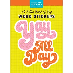 A Little Book of Big Word Stickers by Pipsticks®+Workman® [Paperback Book]