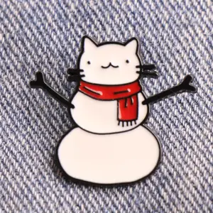 Metal Brooch Backpack Badge Christmas Accessories Gift for a Friend