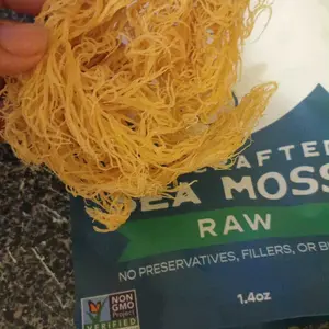 Herbal Vineyards Sun Dried Sea Moss Raw Wildcrafted - Nutrient-Rich, Vegan, All-Natural Superfood from Saint Lucia