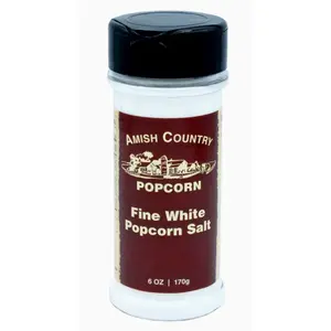 Amish Country Popcorn Fine White Popcorn Salt, 6 oz.