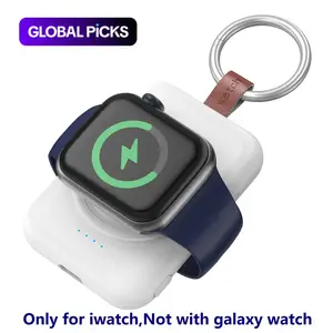Portable Travel Charger, 1800mAh Power Bank with Charging Cable, Smart Charging Dock, Smartwatch Accessories, Smart Watch Charger for Apple Watch Series 10/9/8/7/SE/5/4/3/2/1/Ultra #GLOBAL PICKS