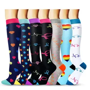 Compression Socks Fit for Nurses, Doctors, Varicose Veins, Edema Protects diabetic feet, UNISEX Menswear