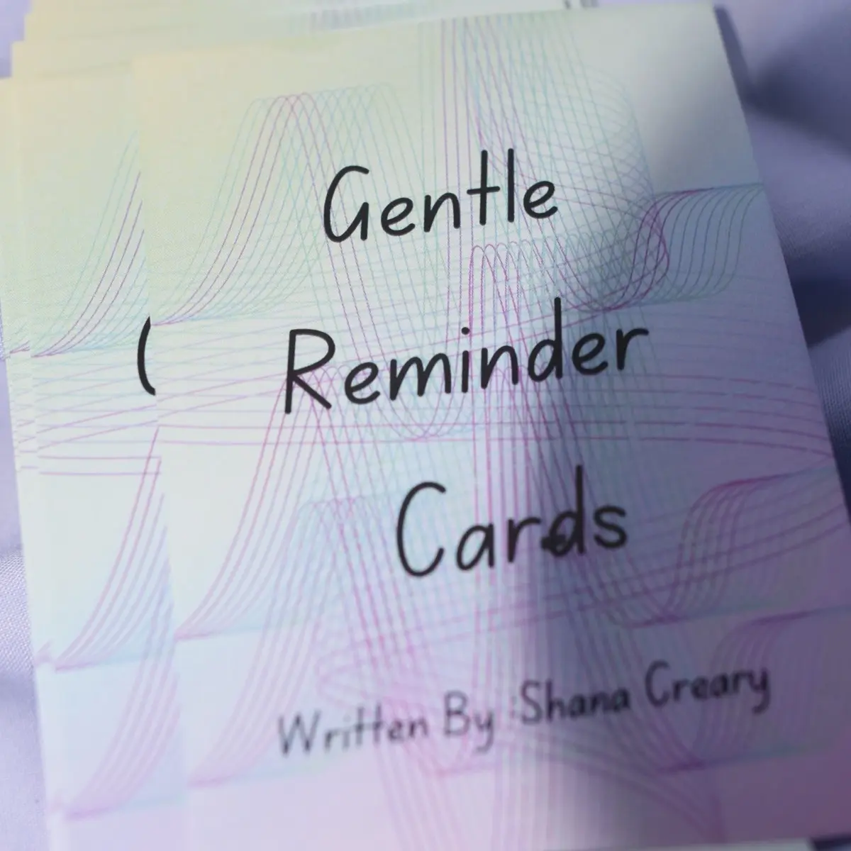 AFFIRMATION GENTLE REMINDER CARDS . For all ages