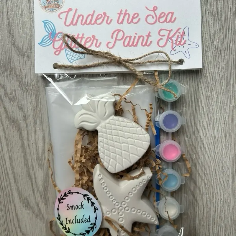Hand-Cast Custom Painting Kits- Perfect for birthday parties, paint night and so much more!