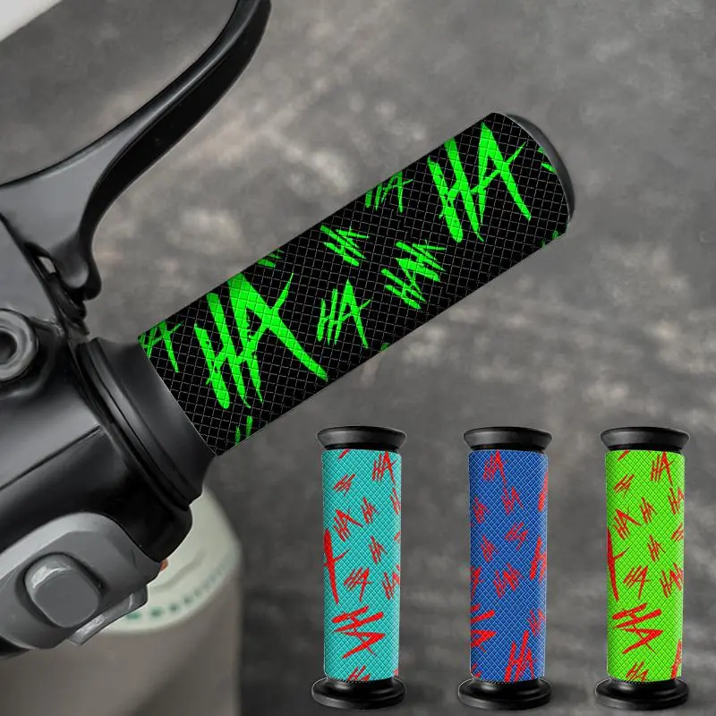 Motorcycle Handlebar Grip Sticker, Waterproof Anti-slip Decal, Self-adhesive Grip Decal for E-bike/ Bicycle/ Motorbike Modification Decoration, Sticker Decals, Motorcycle Stickers