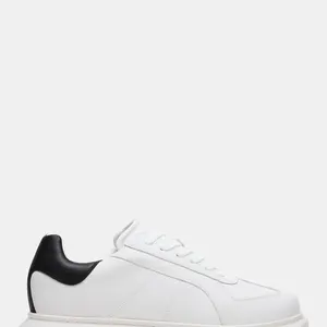 Steve Madden Minou White Black