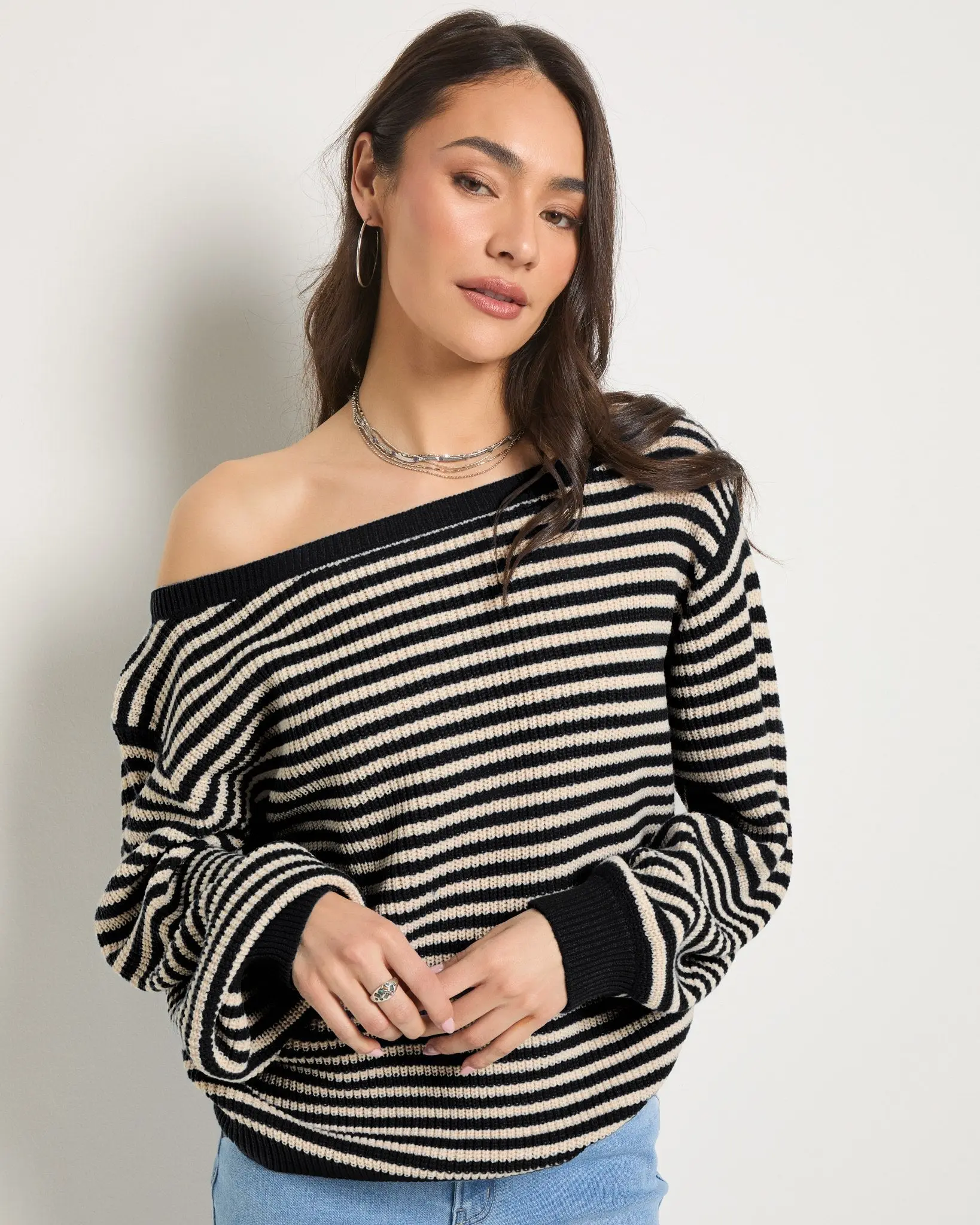 Sandy Boat Neck Sweater