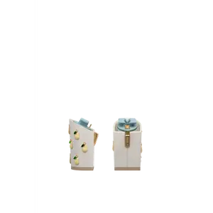 Block Heel Kit 4 Off White Pear Charm