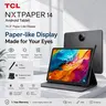 TCL NXTPAPER14Android LCD Tablet (Gray) - 14.3" Paper-Like Screen,4096-Level Stylus,Metal Flip Case,8+8GB RAM,256GB Storage,10000mAh Batteries,13MP Camera,Multi-Window,Charging Support,Work Content Creator Stand,Digital Notebook techvibes