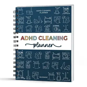 Cleaning Schedule Planner 2026 Thick Edition, Daily Weekly Monthly List & Routine, Household Management Tool for Adults & Teens