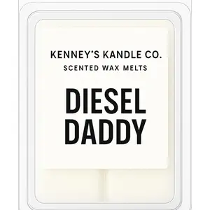 Kenney's Kandle Co. Diesel Daddy Wax Melts - Bold Fuel Scent for Aromatic Home Fragrance