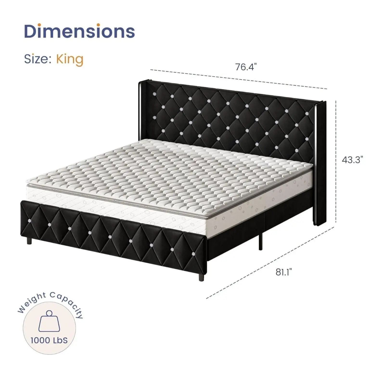 King Size Black