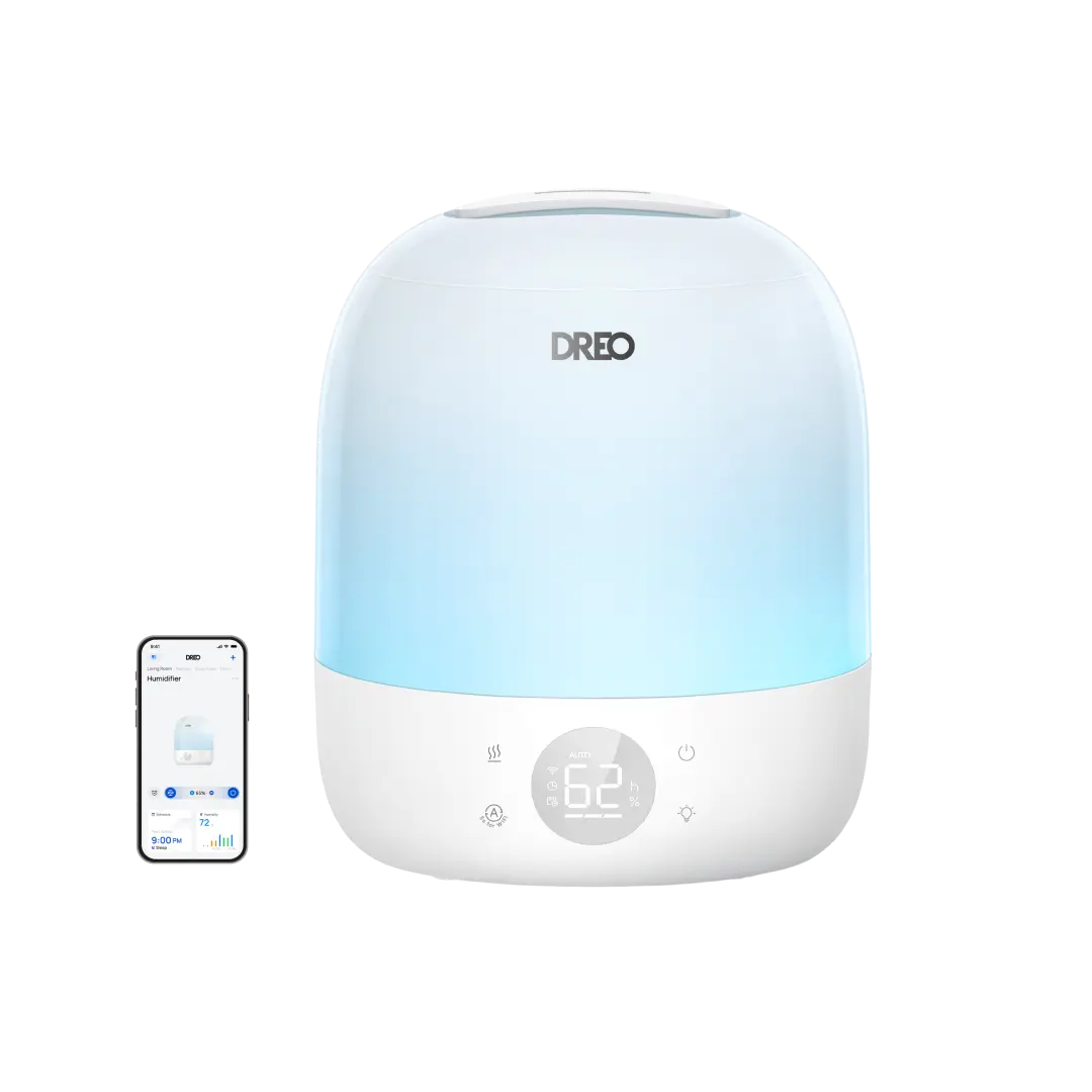 Smart Humidifier 409S 3L 30H Max Runtime, 300 Square Feet, 40" Humidification, Smart App and Voice Control