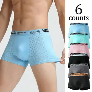 Available in multiple packs: 18/12/6-pack; trendy street style; no-roll waistband; breathable polyester–viscose fabric; comfortable fit; breathable and non-claustrophobic even when sweating; men’s boxer briefs available in multiple colors.