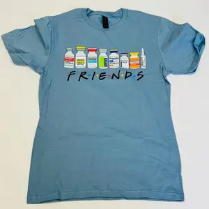 Friends with Benefits Unisex T-Shirt for Healthcare Professionals -Comfortable Workwear - Womenswear, Uniforms, Clothes