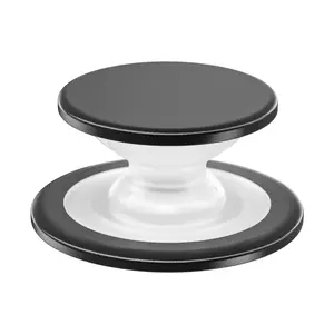 Magnetic Phone Grip, Telescopic Lazy Phone Bracket with Magnetic, Collapsible Expandible Mobile Phone Grip Stand Holder for Smartphone, Magnetic Mount Stand