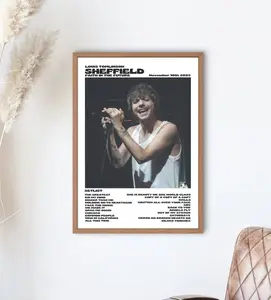 Louis Tomlinson Faith In The Future World Tour Sheffield, November 10th 2023 Decor Decoration