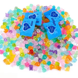 100Pcs Magical Mini Resin Fairy Animal Figurines - Tiny Micro Landscape Ornaments, DIY Craft Accessories for Dollhouse, Fairy Garden, Cake Decor Gifts