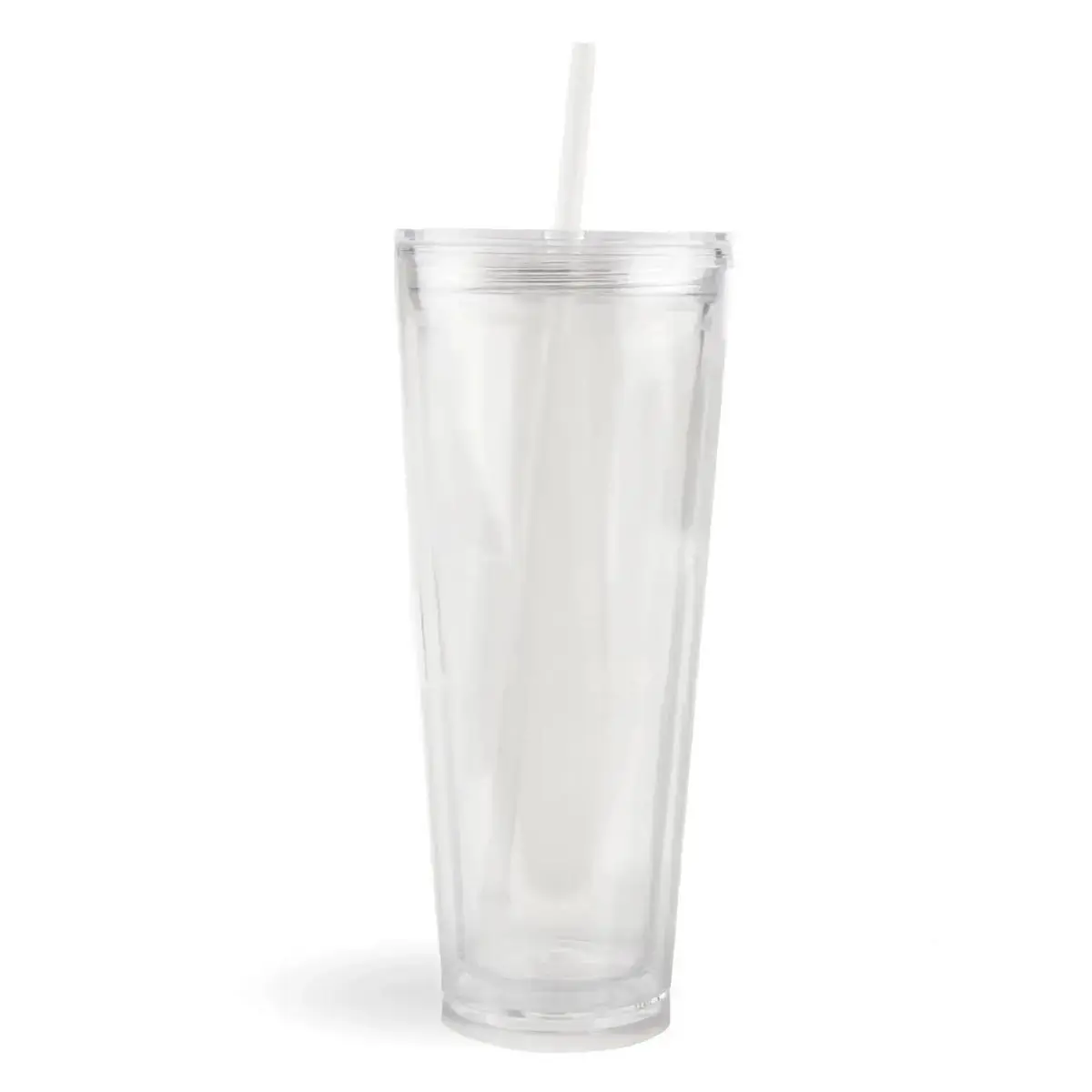 24oz Plastic Snowglobe Custom UV DTF Wrapped Tumbler