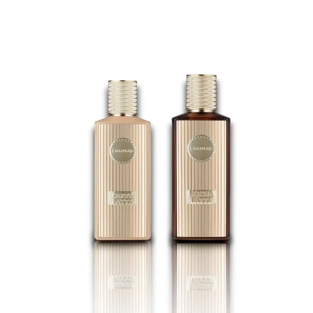 Khadlaj | Mocha Latte + Cafe Latte | Unisex Fragrance | 100ML - 3.4 | Eau De Parfum | Coffee Spice- Vanilla, and Warm Spicy Notes