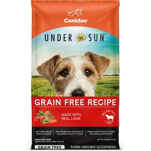 Canidae Under the Sun Premium Dry Dog Food For Puppies, Adults and Senior Dogs, Lamb Recipe, 40 Pounds, Grain Free