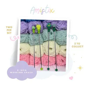 AmiStix️- Mr. Frog for crochet Amigurumi sewing placement