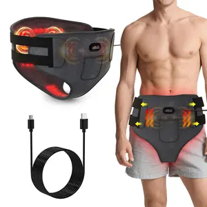 Red Light Therapy Pant for Men Red Light Therapy Device for Prostate 3 Modes with Timer Infrared Light Therapy 3 Heat Levels Comfortable & Breathable