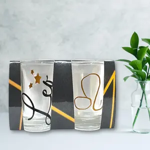 Leo Zodiac Shot Glass Set