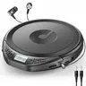 Gueray cool cd player Portable Digital CD Walkman Media Player with Speaker, Headphone, Anti-Skip Shockproof Design, LCD Display, PROG Memory Function, Repeat Playback, Slim Build, for Car & Personal Audio Use techvibes