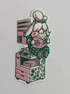 Animal Crossing Zine Sticker