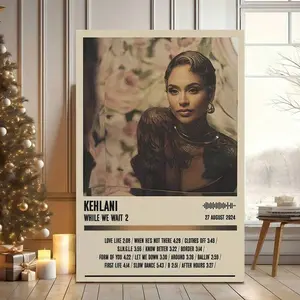 (Framed Frameless Poster Optional) Poster Print While We Wait Poster Canvas Poster Bedroom Decoration Landscape Office Valentine's Birthday Gift