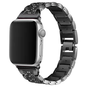 Dressy S-Block Metal Band for Apple Watch 38/40/41mm & 42/44/45/46/49mm