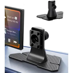 Mount for 7/9/10.26" Portable  Screen Holes Mount Holder,GPS Holder with Replaceable Extra-Large Adhesive Base,Adjustable Dashboard Sticky Stand for  Play Devices