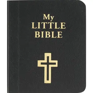 My Little Bible 2” Standard Edition - Selections of Key Verses From Every Book, Tiny Palm-size OT NT Scripture for Ministry Outreach, Classic 1769 KJV Text, 2" x 2.5”, Black   Paperback – Print, June 1, 2004