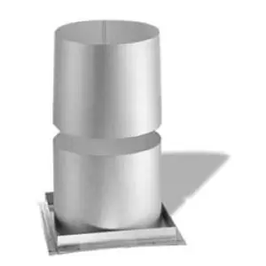 212 MAIN M&G Duravent 6DT-FRS 6-Inch Duratech Firestop Radiation Shield - Galvanized Chimney Pipe with Ceiling Protection