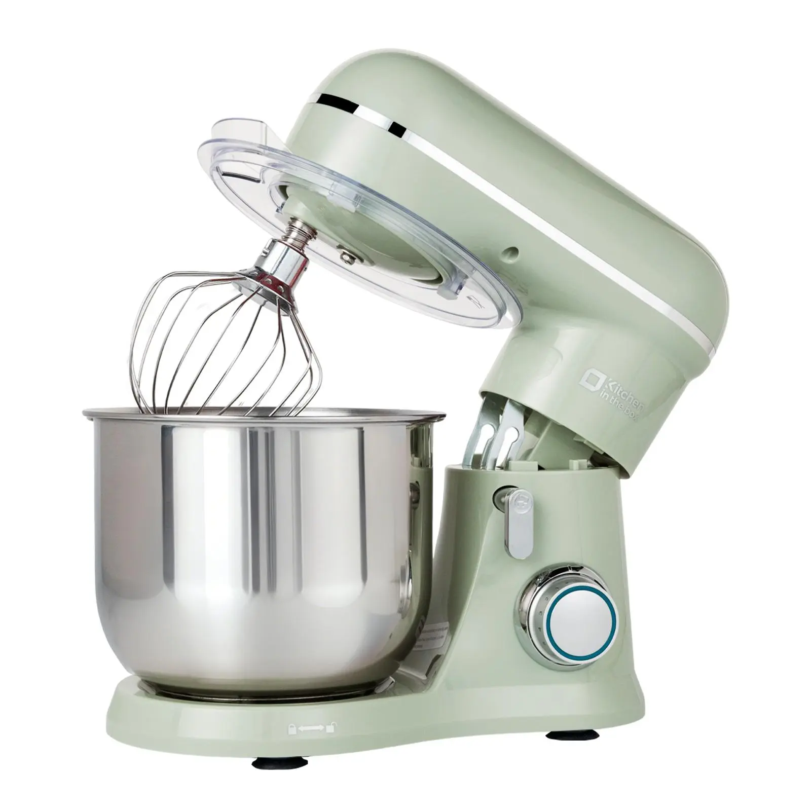 Kitchen in the Box 3.5QT Compact Stand Mixer, 10-Speed Tilt-Head, Stainless Bowls, Perfect for Baking, Dough & Cooking