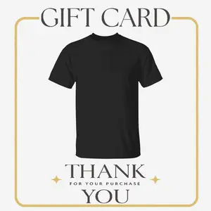 Voucher Thank You Gift For Purchasing Our T-shirt Sweatshirt Hoodie