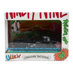 Chrome Hearts x Matty Boy 99 Eyes Ulien Sunglasses with Buick Grand National Toy Combo, Multi-Color Fashion Eyewear Accessory