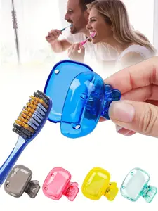 This mini portable toothbrush head case is a dustproof storage and protection case, Toothbrush protector, that fits most manual and electric toothbrushes, suitable for travel, bathrooms, dormitories