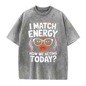 Express Your Unique Style With Our Plus Size I Match Energy Sarcastic Funny Vibes T Shirt For Women Featuring Round Neck Black Design Easy To Wash Perfect Gift