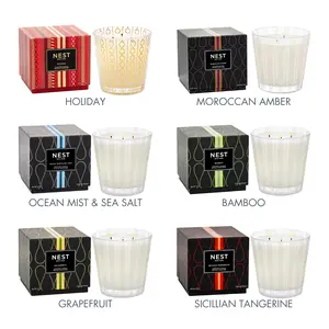 Nest New York Scented Candle 21.2oz | 3 Wick Nest Candle Non Toxic & Fresh | Enhance Relaxtion,Romance and Fragrance Glass Scented | Gift Valentine