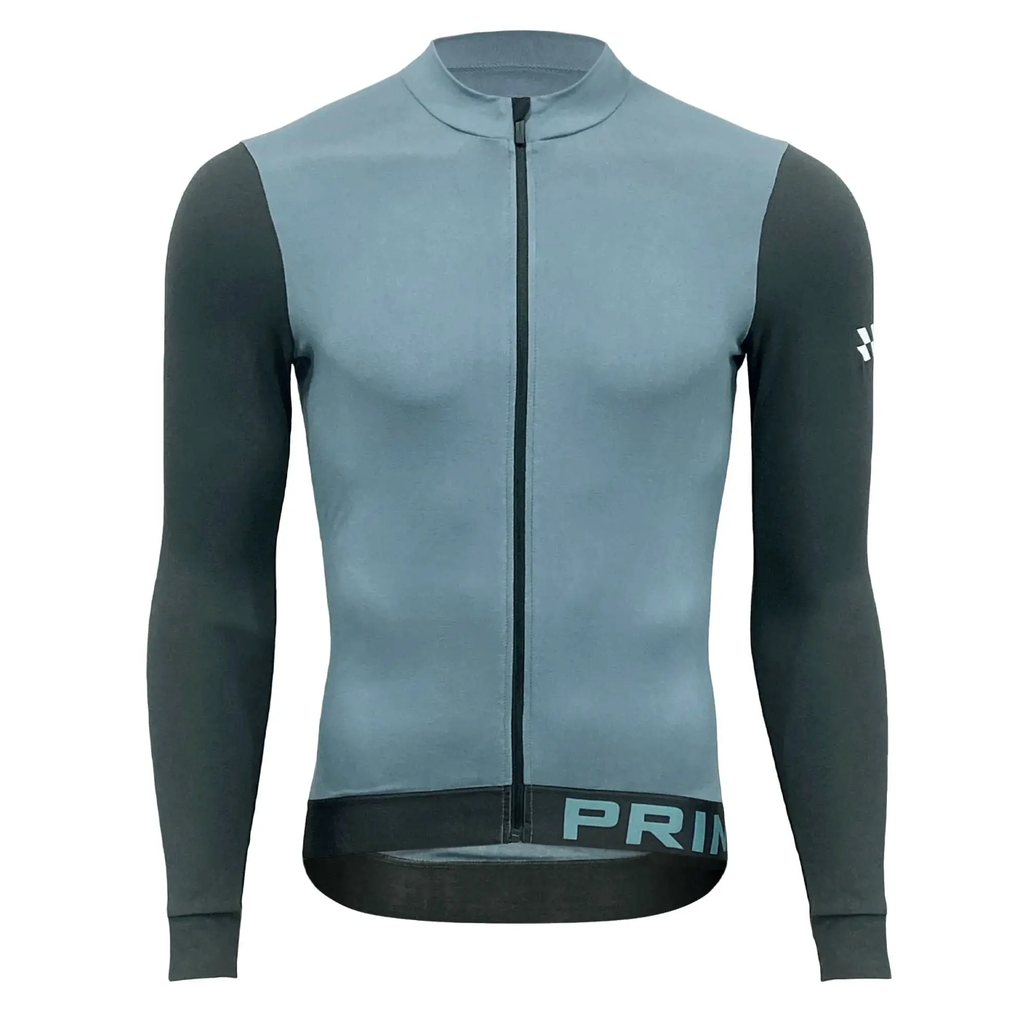 Alitios Men's Blue/Grey Long Sleeve Vertos Jersey