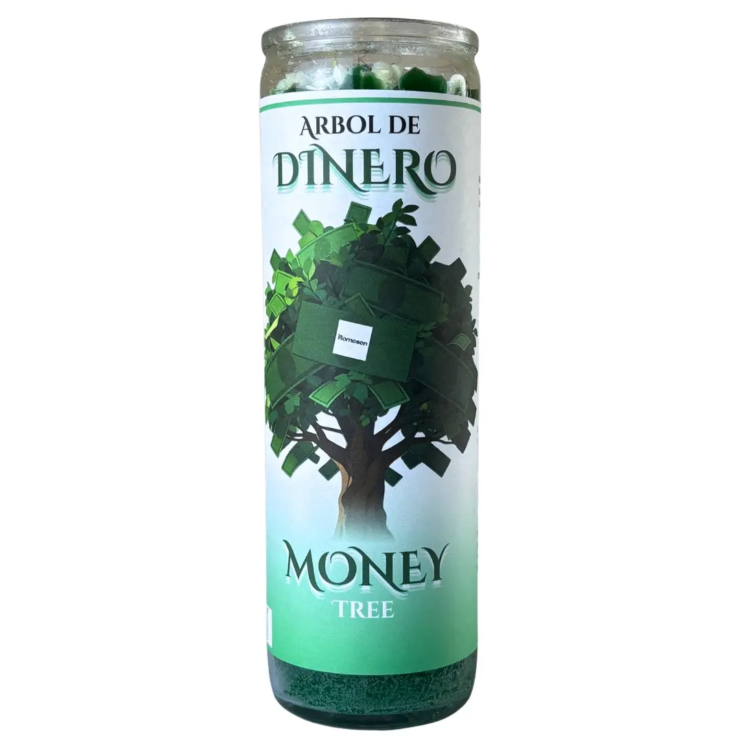 Romesen Arbol de Dinero, Money Tree 7 Day Candle