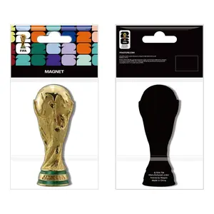 MINISO FIFA World Cup 2026 Series 90mm 2.5D Trophy Magnet | Collectible Soccer Fan Fridge Magnet summerwins