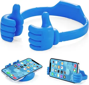Thumbs Up Cell Phone Holder for Desk for Christmas,Universal Flexible Cell Phone Stand for Tablet Holder, Cellphone Holder Smartphone Stand Holder for iPhone iPad Samsung and More
