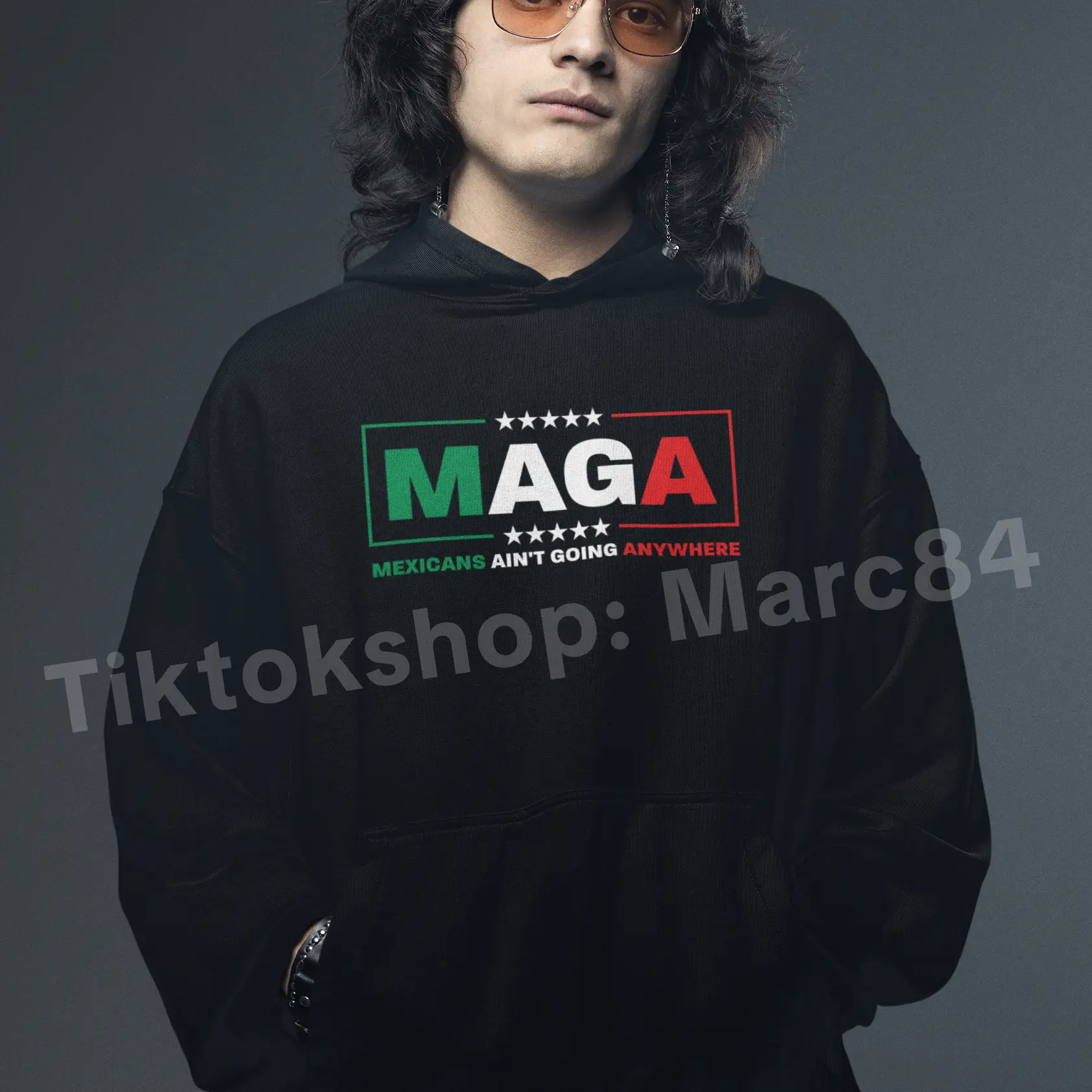 MAGA Mexicans Aint Going Anywhere Shirt vintage  graphic  tees