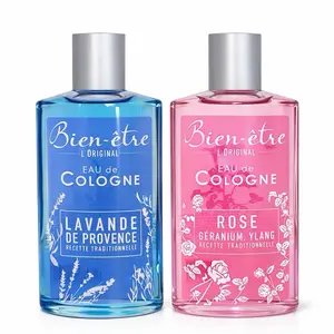 Bien-être L’Original Eau de Cologne Set Variants: 	•	Lavande de Provence 	•	Rose (Geranium & Ylang-Ylang)  Brand: Bien-être Fragrance Type: Eau de Cologne