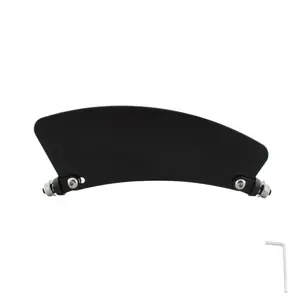 Motorcycle Front Fender Decorative Plate, Motorcycle Front Fender License Plate, Universal Motorcycle Accessories for Harley Softail Sportster Glide Series